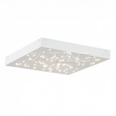 8W LED Звездно Пано Смяна на Цвета Бяло Тяло