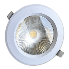 LED Луна COB 30W в 20W тяло 3000К