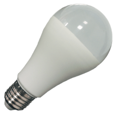LED Крушка - 17W E27 A65 Термо Пластик 3000K