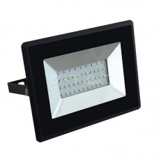 30W LED Прожектор Е-Series Черно Тяло 6000K