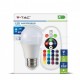 LED Крушка - 6W E27 A60 RGB С Дистанционно 6400K Блистер